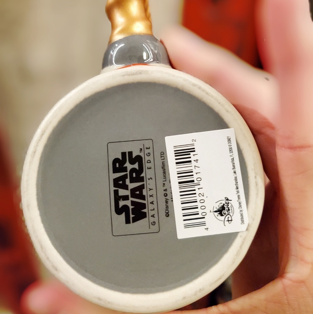 DISNEY PARKS GALAXY EDGE R2D2 CERAMIC MUG - Picture 4 of 4